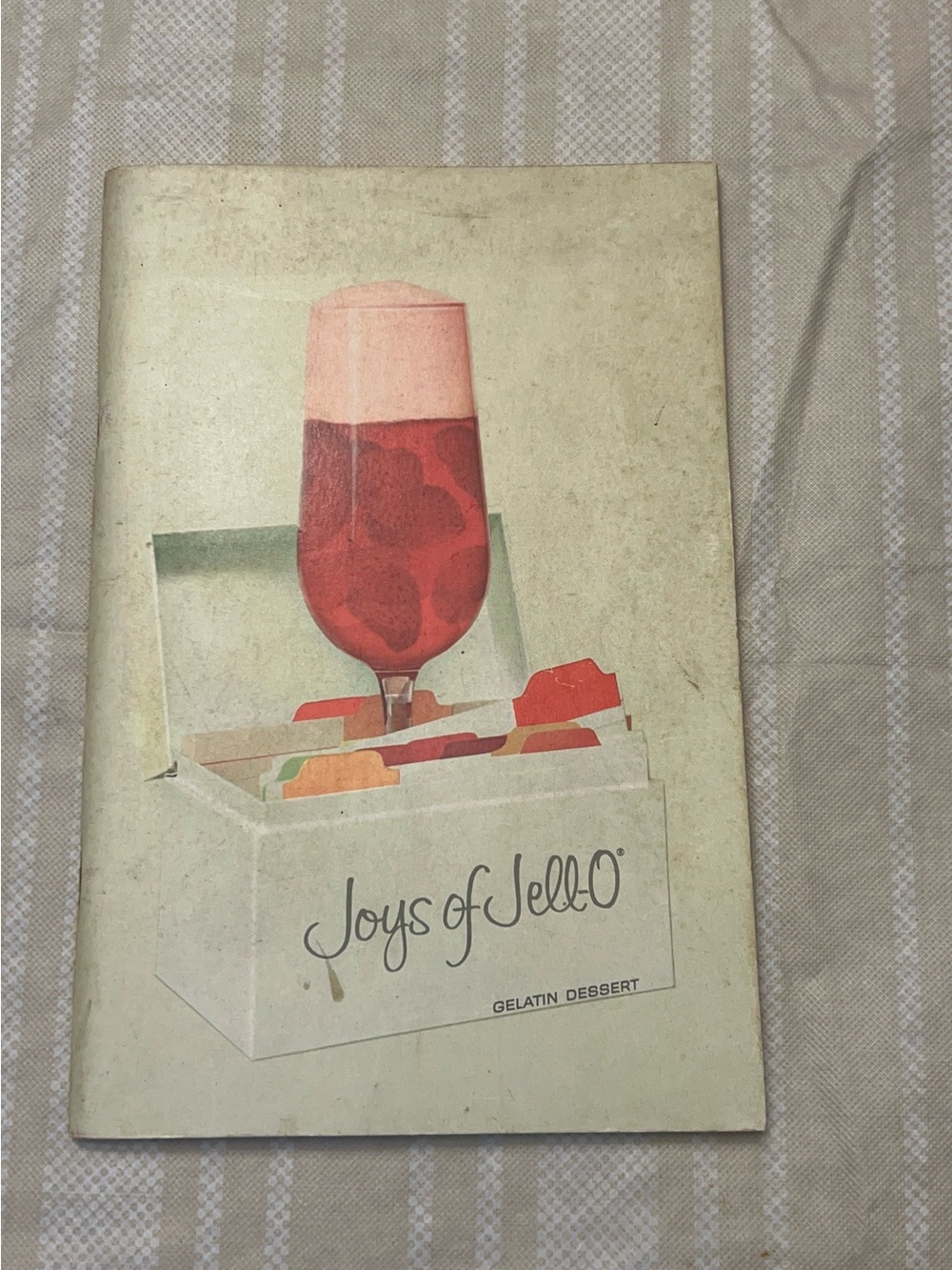 Vintage Joys of Jell-O Vintage Recipe Booklet
